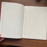 Laconic A5 Notebook Planner Journal Layouts One Day One Line