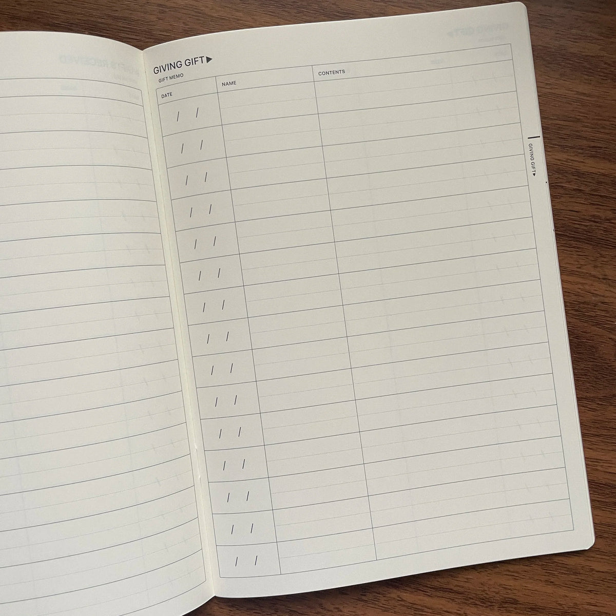 Laconic A5 Notebook Planner Journal Layouts Life Gifts