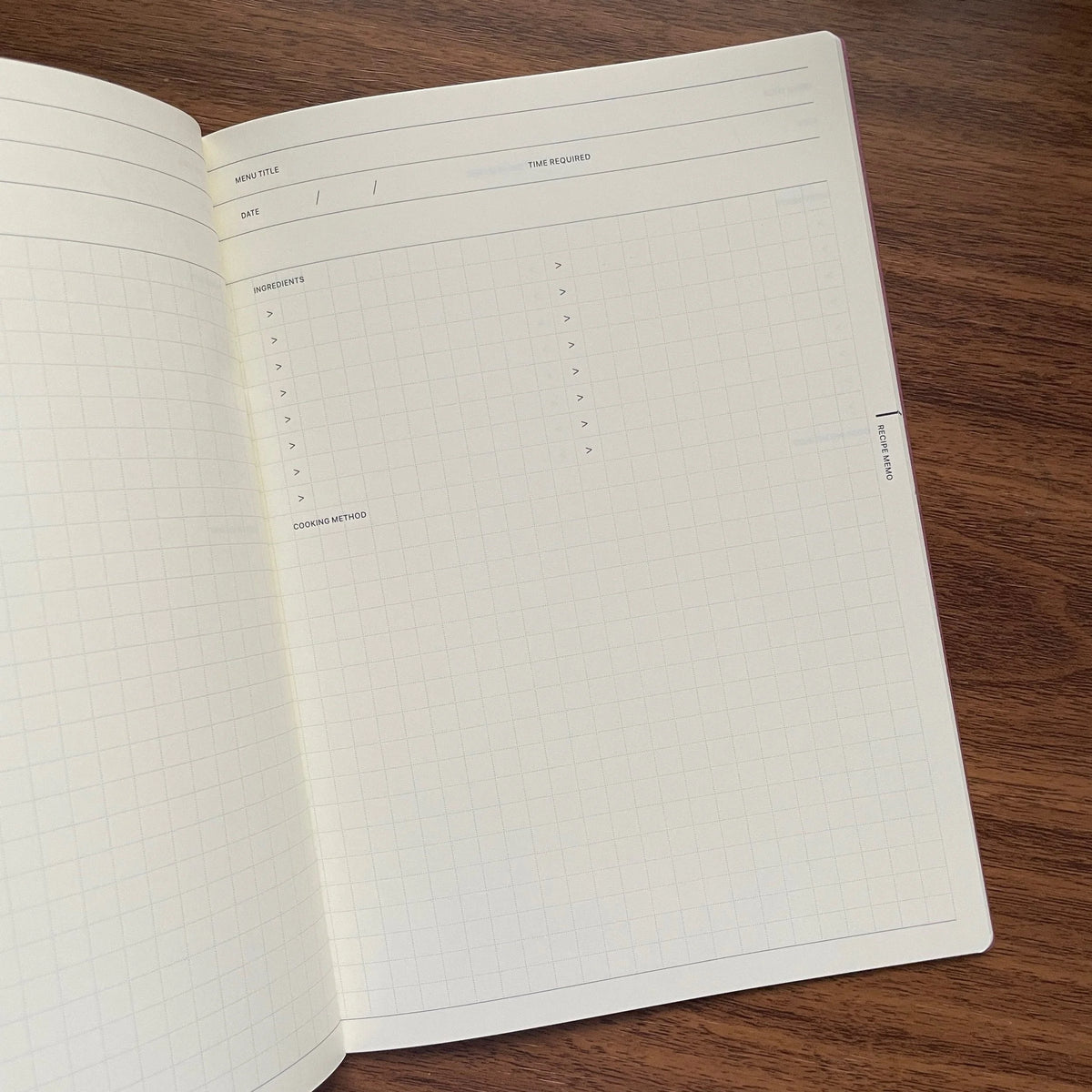 Laconic A5 Notebook Planner Journal Layouts Life Recipes
