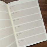 Laconic A5 Notebook Planner Journal Layouts Life Favorites