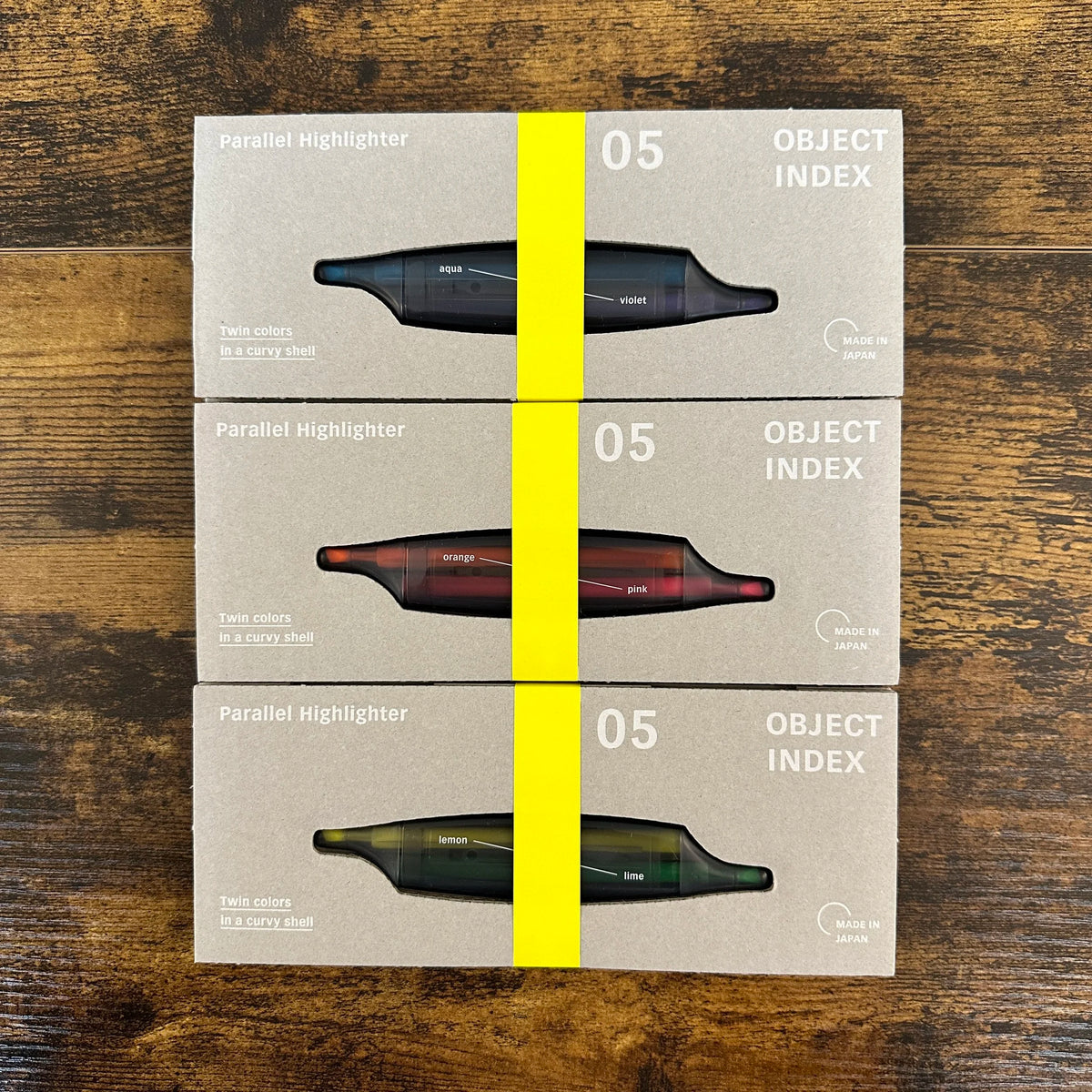 Object Index Parallel Highlighters