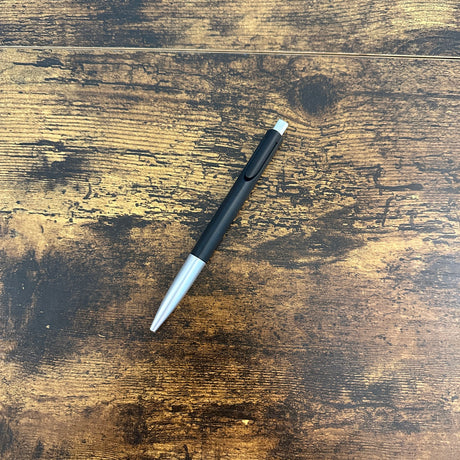 Lamy Noto Ballpoint Pen Black and Silver