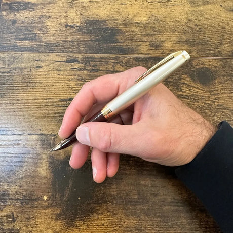 Pilot E95S Fountain Pens Posted in Hand