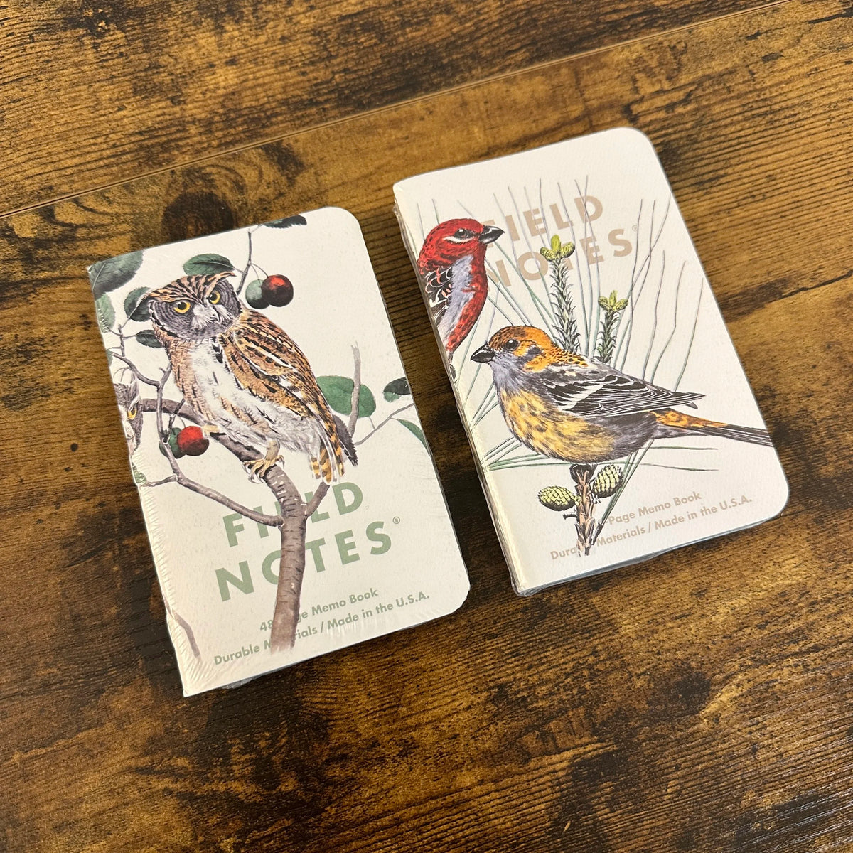 Field Notes Birds and Trees of North America Edition First two release packets