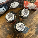 Teranishi Guitar Ink Bottle Caps Artwork