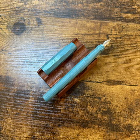 Kaweco Perkeo Fountain Pen Breezy Teal Uncapped