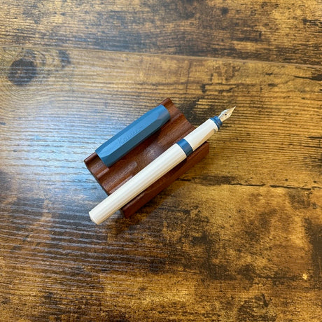 Kaweco Perkeo Fountain Pen Old Chambray Uncapped