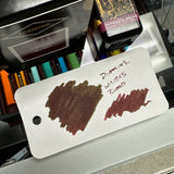 Diamine Writers Blood Swatch Close-Up