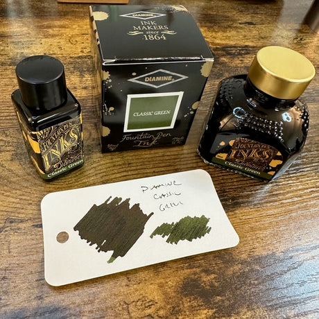 Diamine Classic Green Swatch
