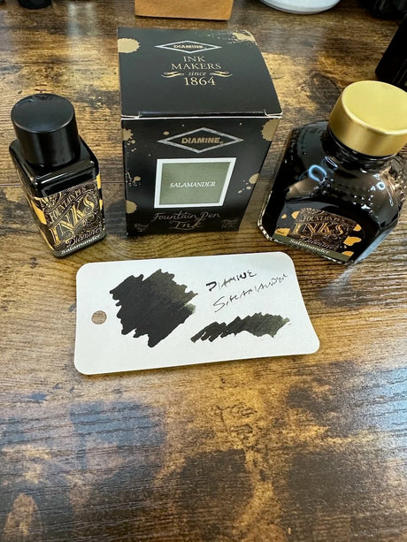 Diamine Salamander Swatch