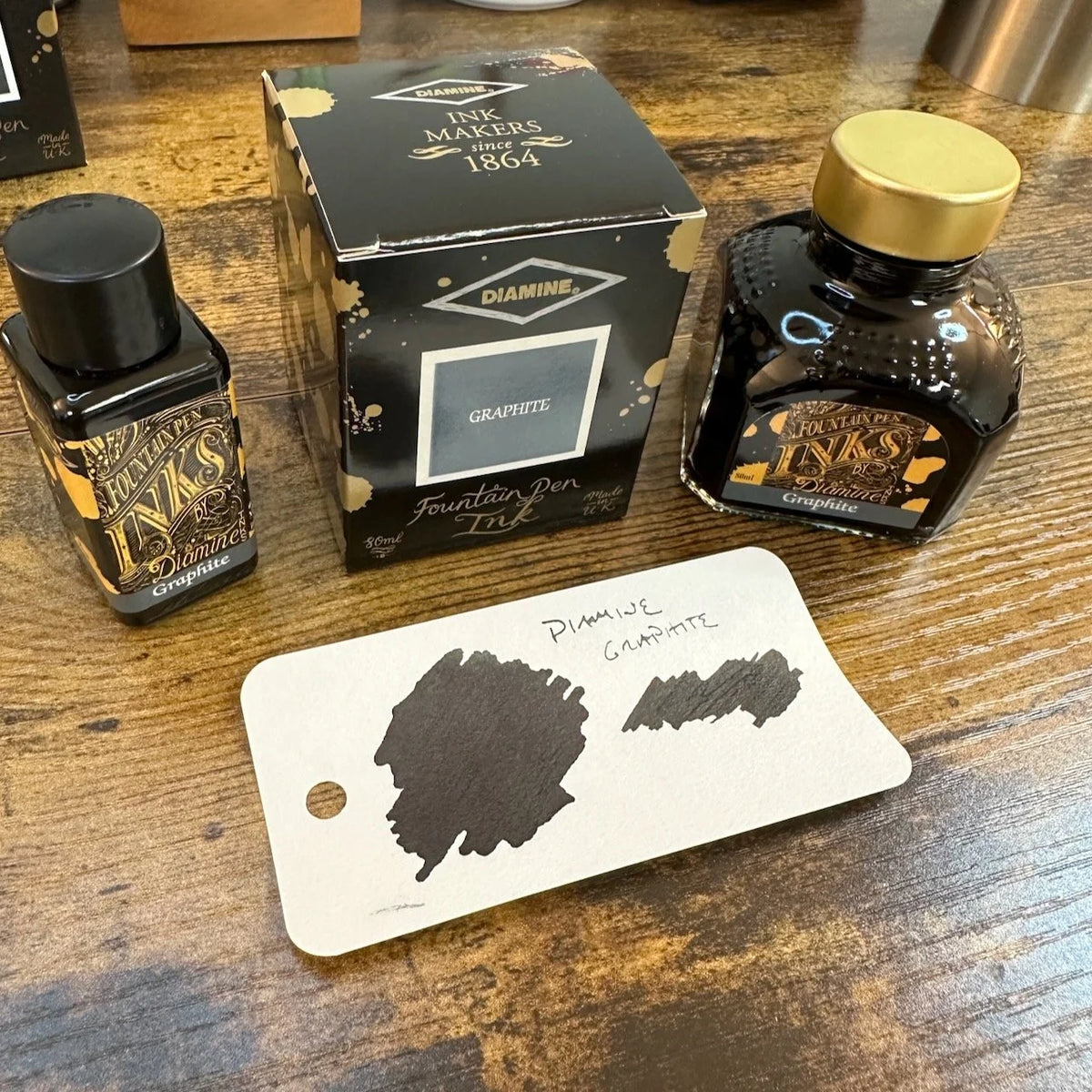 Diamine Graphite Swatch