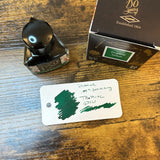 Diamine 150th Anniversary Fountain Pen Inks Tropical Green Swatch