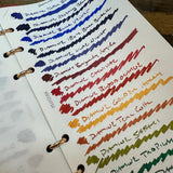 Diamine 150th Anniversary Fountain Pen Inks Ink Swatches