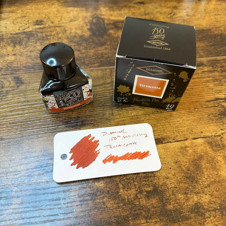 Diamine 150th Anniversary Fountain Pen Inks Terracotta