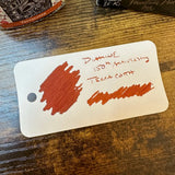 Diamine 150th Anniversary Fountain Pen Inks Terracotta Swatch