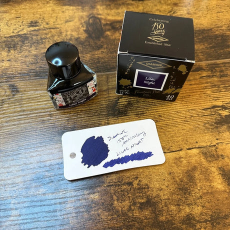 Diamine 150th Anniversary Fountain Pen Inks Lilac Night