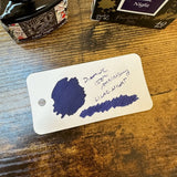 Diamine 150th Anniversary Fountain Pen Inks Lilac Night Swatch