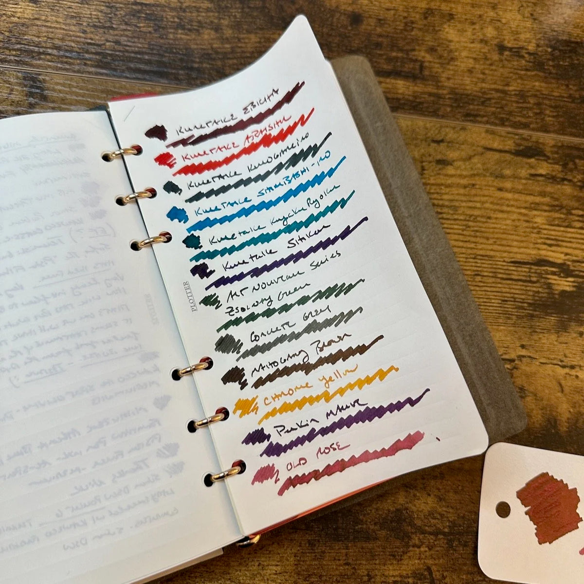 Kuretake Ink-Café Fountain Pen Ink / Art Nouveau