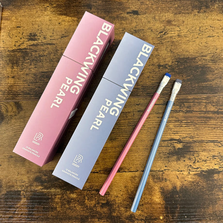 Blackwing Pink and Blue Pearl Pencils