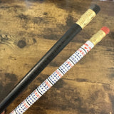 Viarco Multiplication Table Pencils Black and White Imprint Close-Up