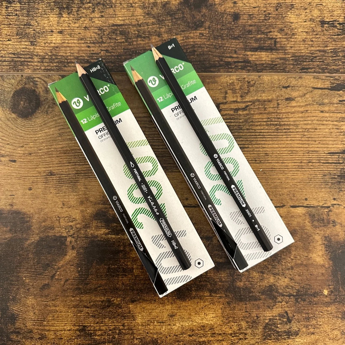 Viarco 2001 Premium Graphite Office Pencil in Packaging