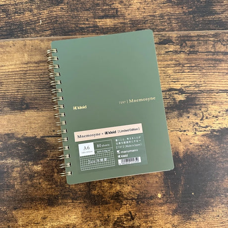 Mnemosyne x Kleid Spiral Notebooks
