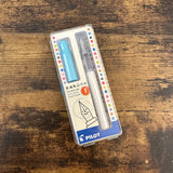Pilot Kakuno Fountain Pens Blue and White Fine