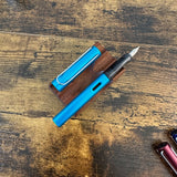 Lamy AL-Star Fountain Pens Standard Colors Turmaline Uncapped