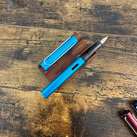 Lamy AL-Star Fountain Pens Standard Colors Turmaline Uncapped