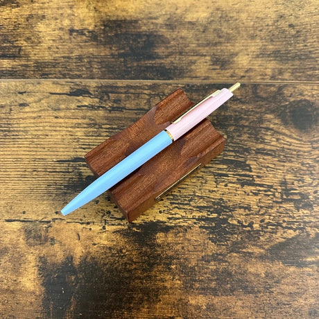 Anterique .5mm Ballpoint Pen Aqua Blue + Baby Pink