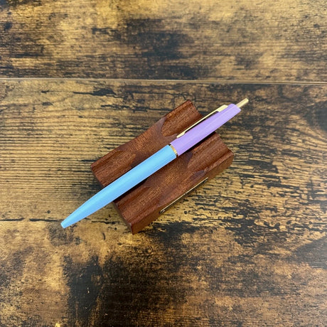 Anterique .5mm Ballpoint Pen Aqua Blue + Lavender