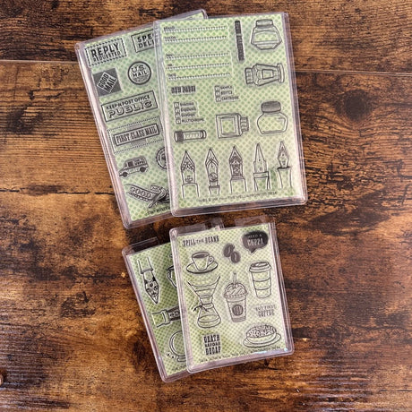 Well-Appointed Desk Clear Stamp Sets / 4" x 6"