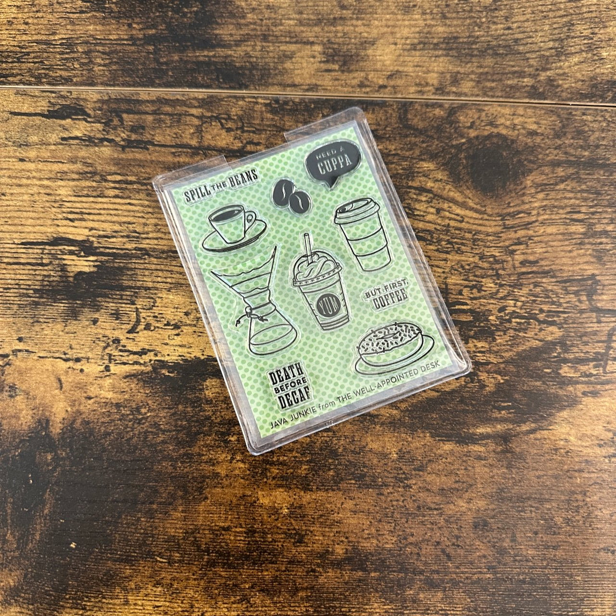 Well-Appointed Desk Clear Stamp Sets / 3" x 4"