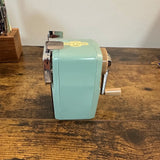 Carl Angel-5 Premium Sharpener From Side showing hand crank