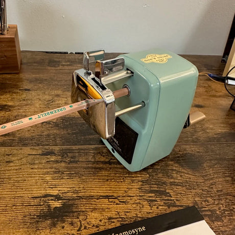 Carl Angel-5 Premium Sharpener with Pencil Inserted