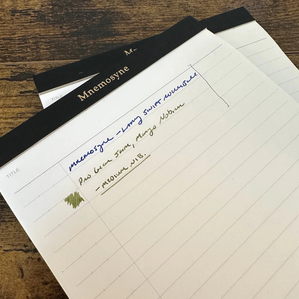 Maruman Mnemosyne A5 Notepads (Pack of 3)