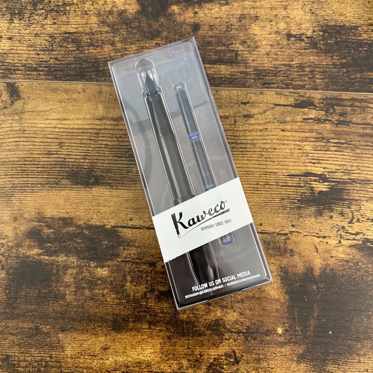 Kaweco Perkeo Fountain Pen All Black Pack