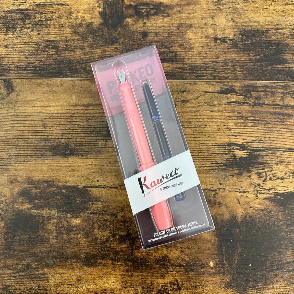 Kaweco Perkeo Fountain Pen Peony Blossom Pack