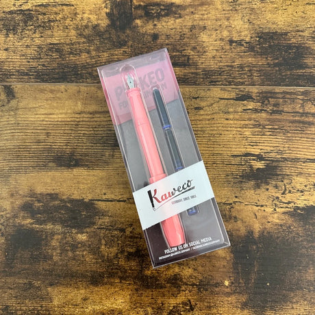 Kaweco Perkeo Fountain Pen Peony Blossom Pack