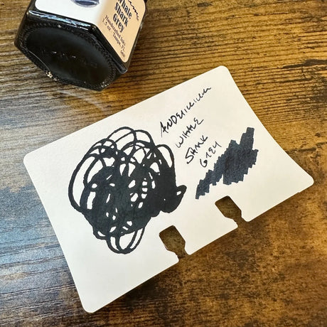 Anderillium Inks Whale Shark Grey Swatch Close-Up