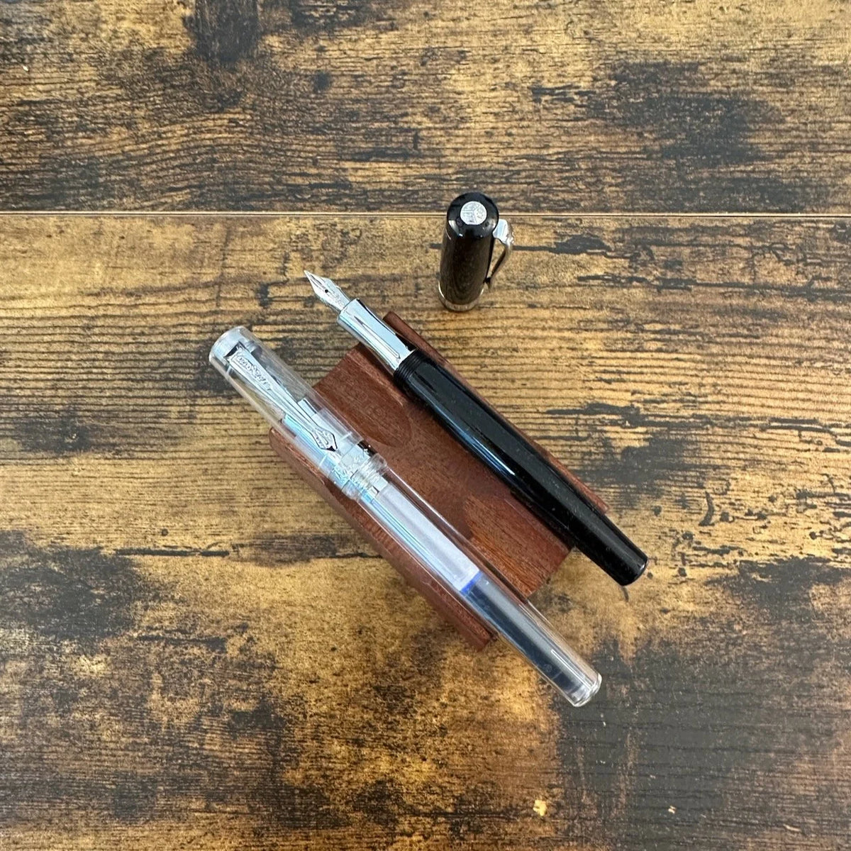 Kaweco Student Fountain Pens  Black and Clear