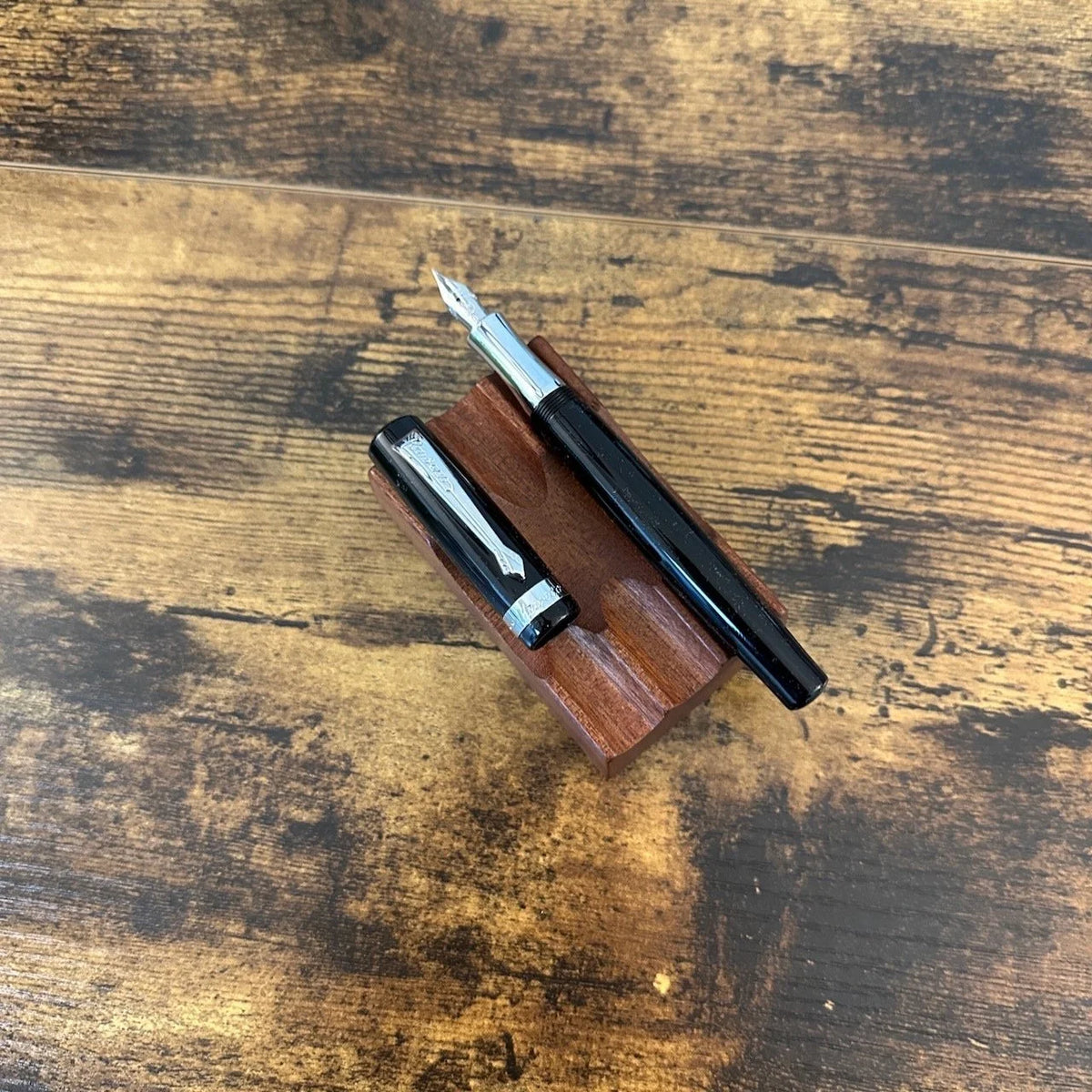 Kaweco Student Fountain Pens Black Uncapped
