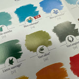 Herbin Fountain Pen Ink Standard Color Vert Olive Swatch