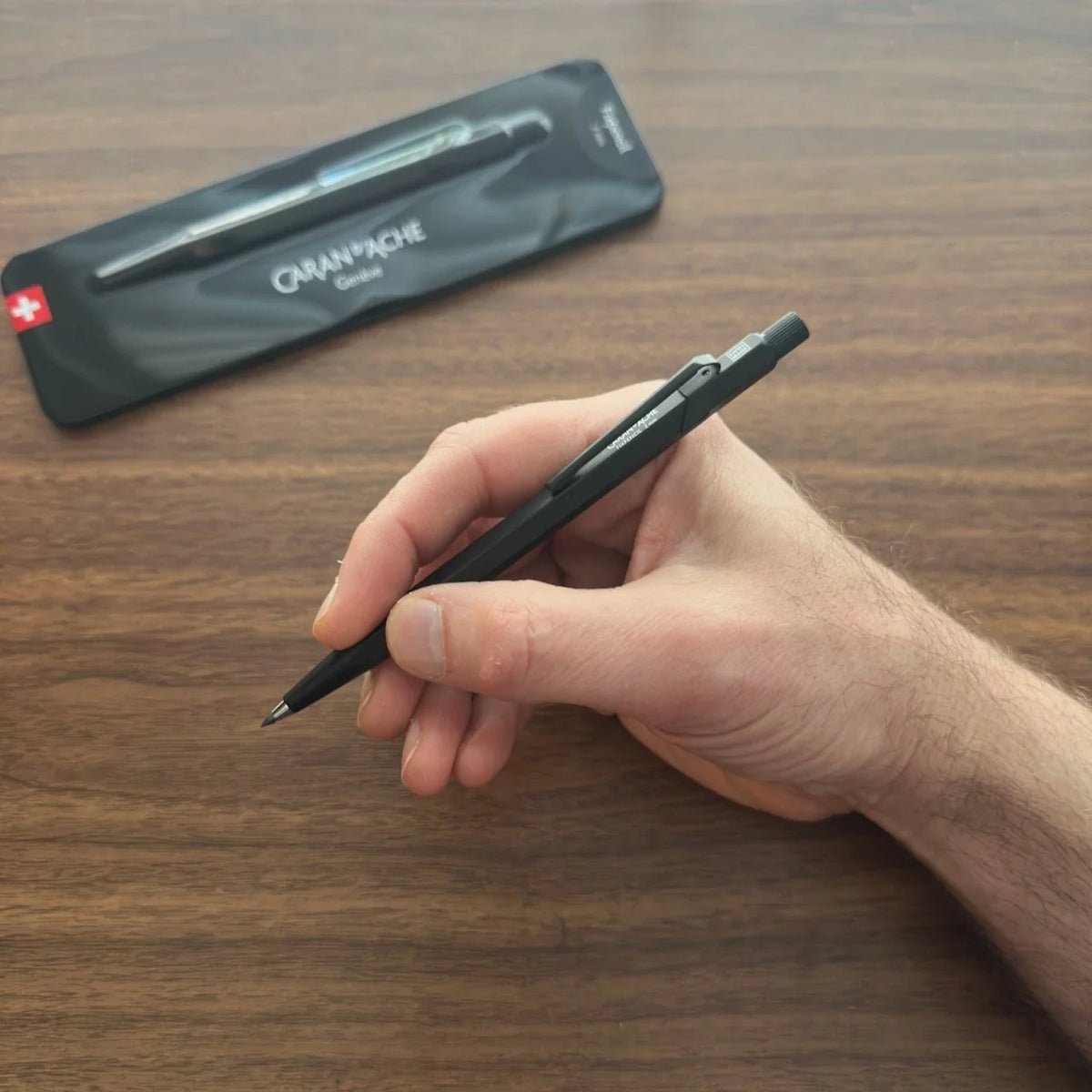 Caran d'Ache Fixpencil Black Code In-Hand