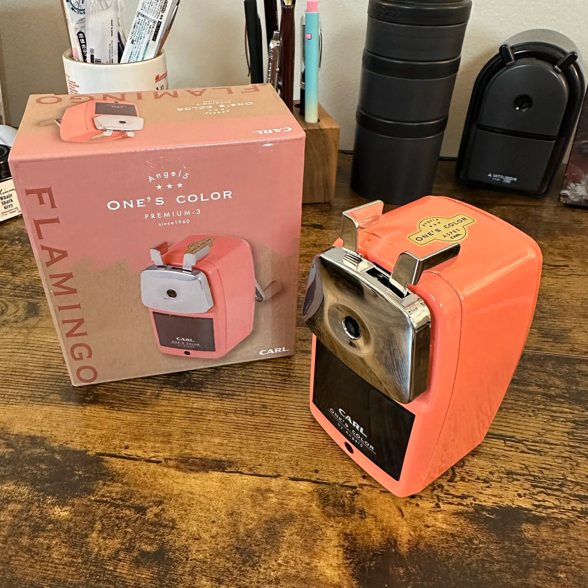 Carl Angel-5 Premium Sharpener Flamingo Pink