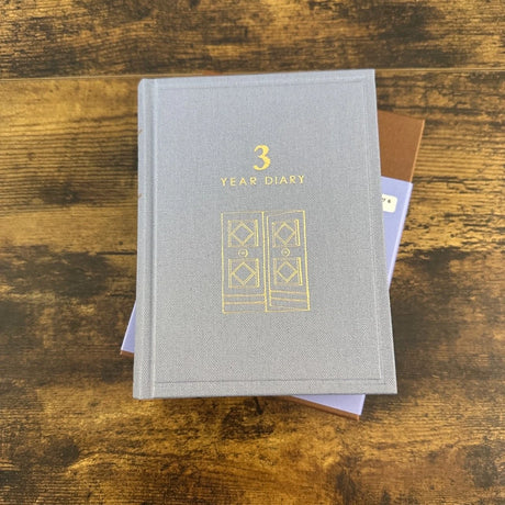 Midori 3-year Diaries Mini Blue Cover