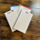 Well-Appointed Desk Letterpress Notepads (Multiple Designs)