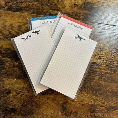 Well-Appointed Desk Letterpress Notepads (Multiple Designs)