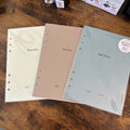 Laconic Style A5 6-Ring Binder Inserts / Planners and Journals