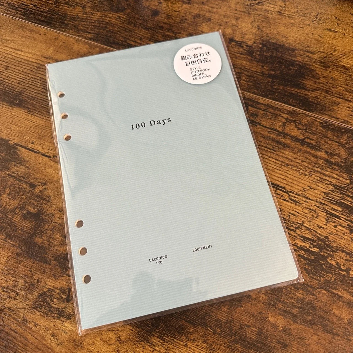 Laconic Style A5 6-Ring Binder Inserts / Planners and Journals